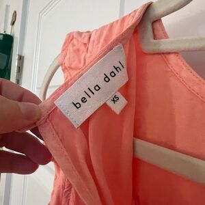 Bella Dahl Coral Sleeveless Dress